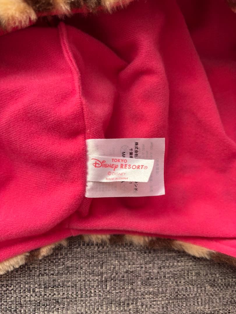 東京ディズニーリゾート ヒョウ柄マフラー ファンキャップ