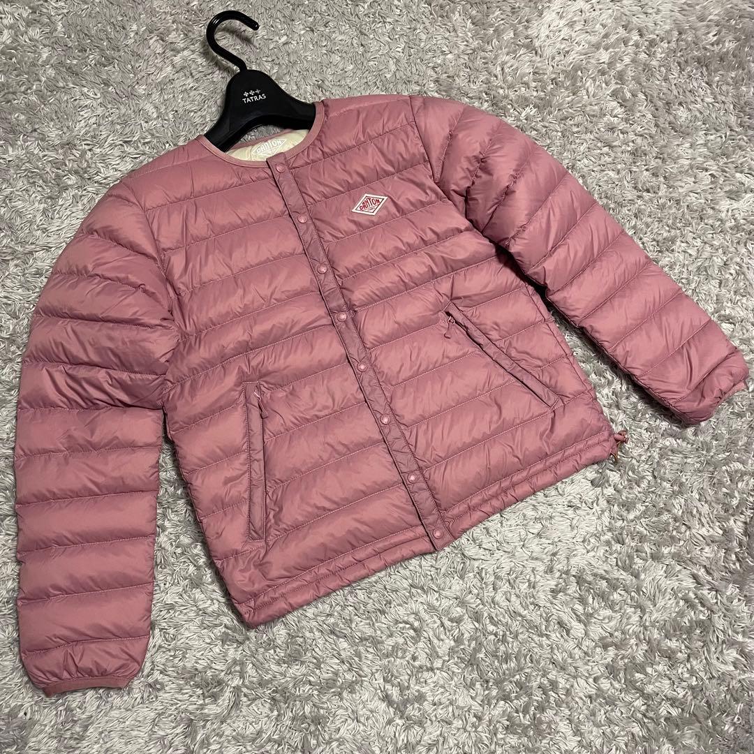 極美品 DANTONダントン 春インナーダウン 桜ピンク お花見 34 - メルカリ