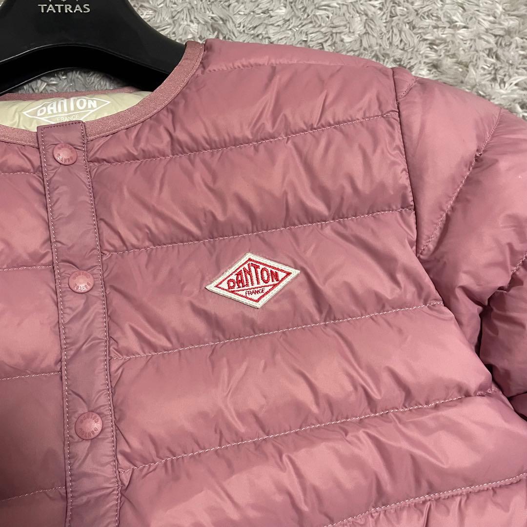 極美品 DANTONダントン 春インナーダウン 桜ピンク お花見 34 - メルカリ