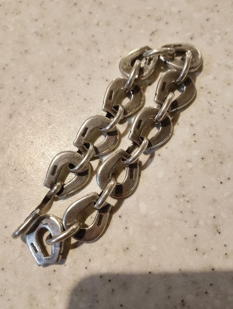 す*し様 総重量　47.8g　DRY BONES オールシルバーオールドホースシ