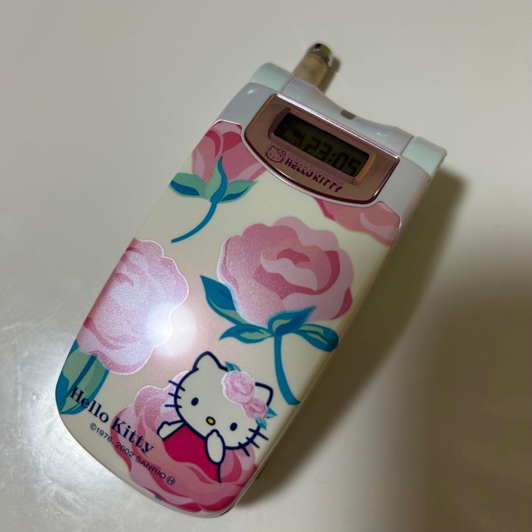 希少】au A3014S ハローキティコラボモデル ガラケー 平成レトロ