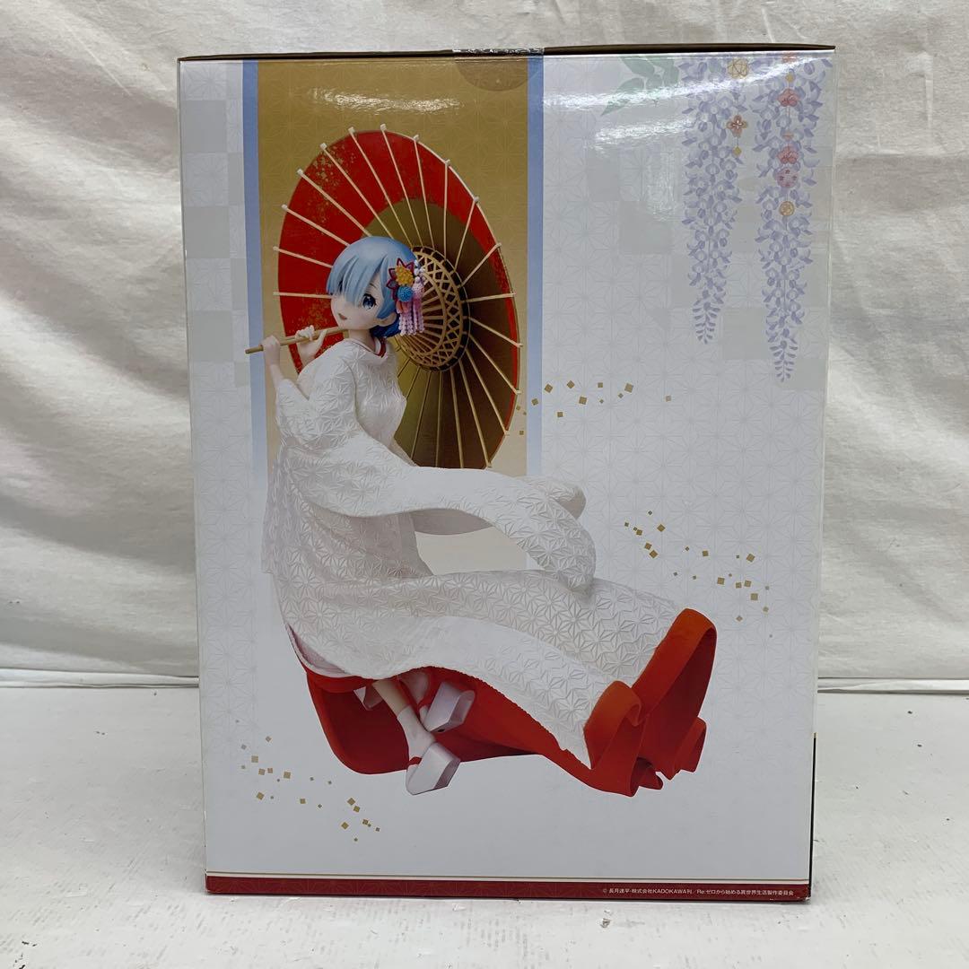 ［開封品］Re:ゼロから始める異世界生活 レム-白無垢-1/7スケールフィギュア