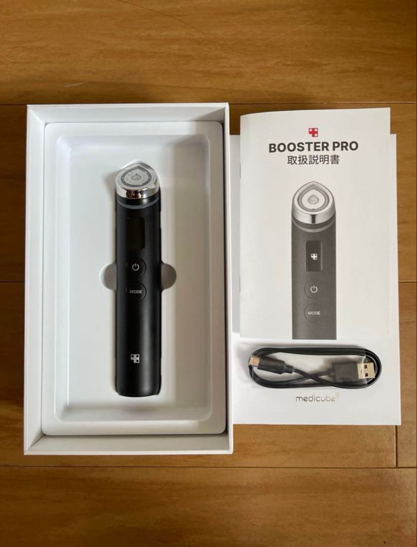 AGE-R BOOSTER PRO 美顔器 メディキューブ Amazon.co.jp: メディキューブ AGE-Rブースタープロ ブラック 1日5分