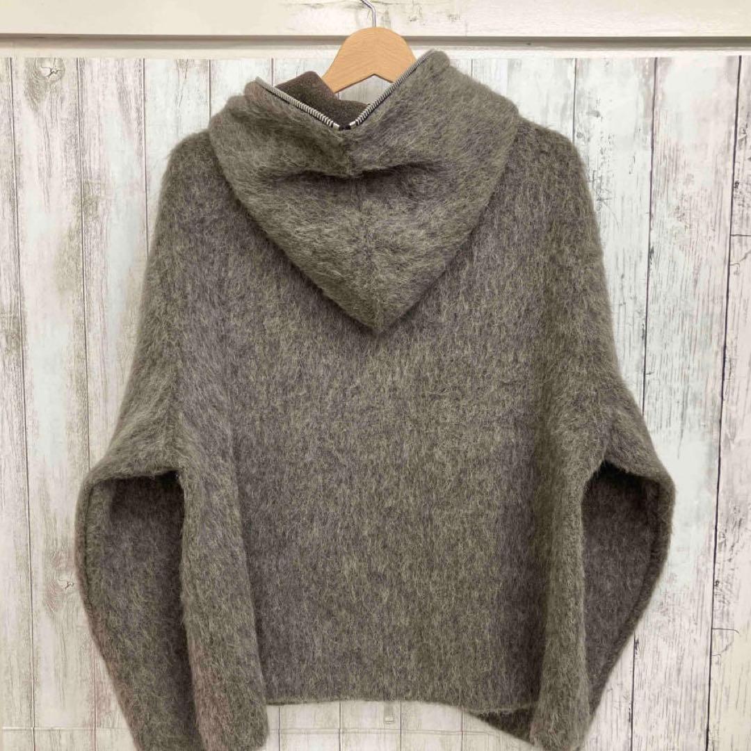 our legacy アワーレガシー モヘア パーカー ジップアップ OURS - メルカリ