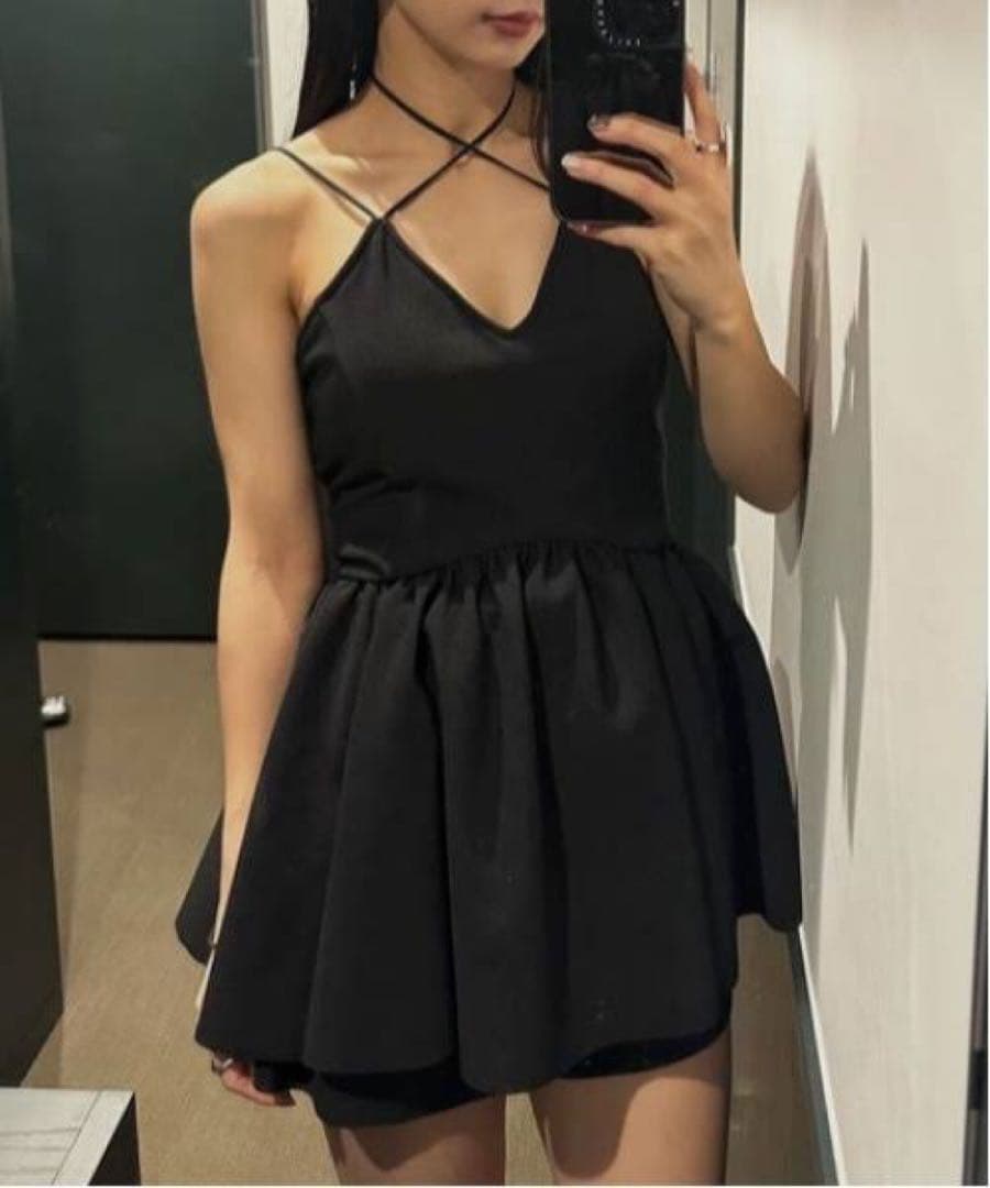 WAVE PEPLUM SWIMWEAR Ameri vintage 水着