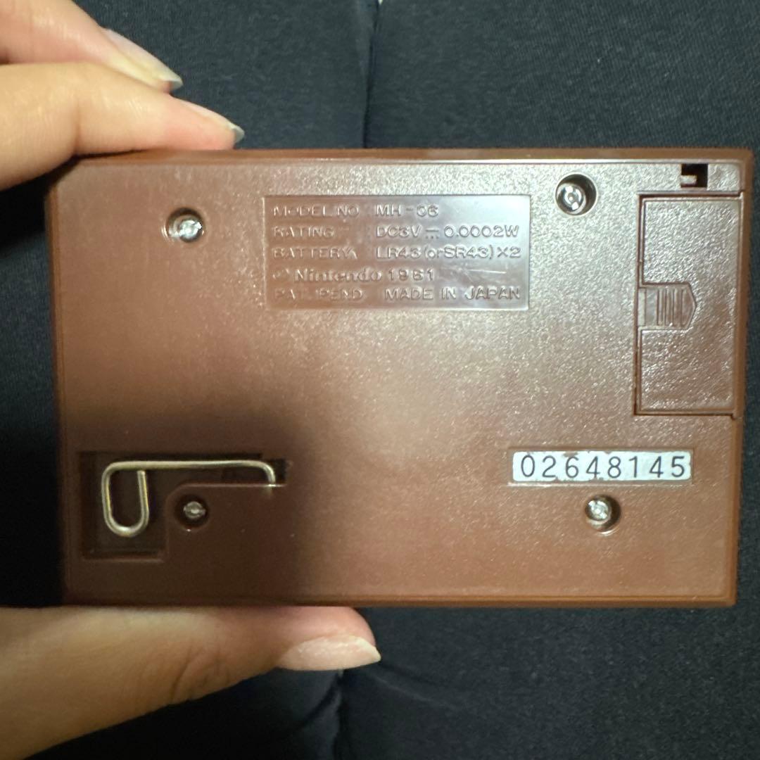 その他 Nintendo GAME & WATCH GOLD MANHOLE