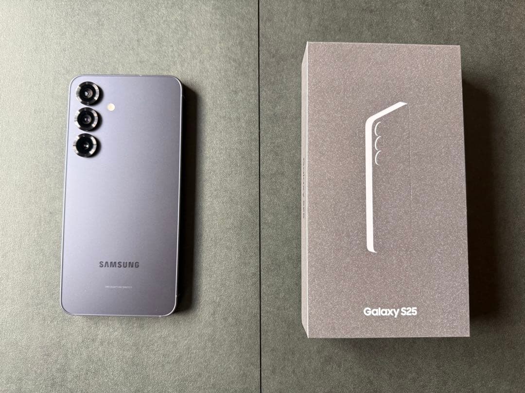 Samsung Galaxy S25（256GB）ブルーブラック 純正ケース付 Galaxy S25 ブルーブラック 256GB 国内版 新品未使用 ＋Kindsuit Case