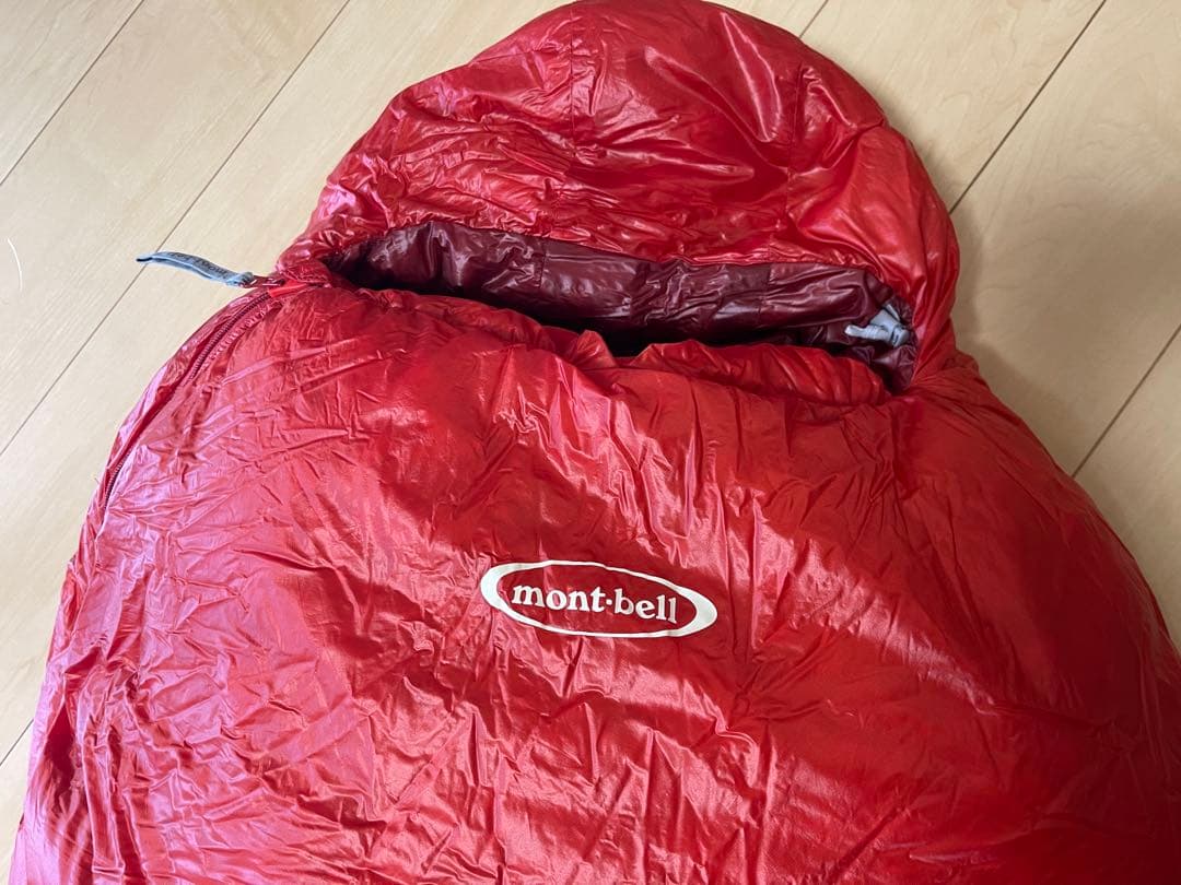 超美品】モンベル シームレスダウンハガー 800 #0 コンプレッション