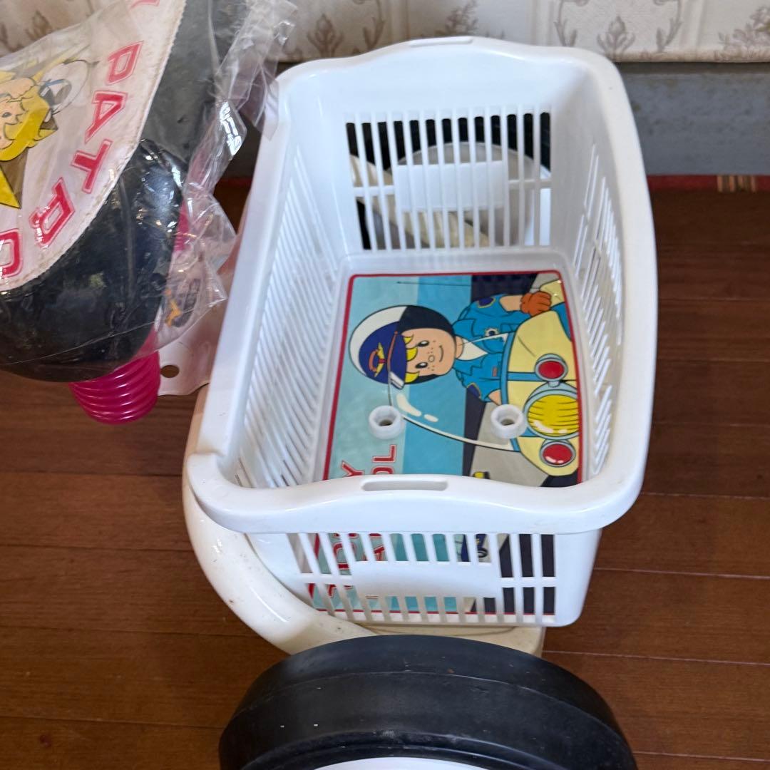 新品未使用 トッピーパトロール 三輪車 白バイ 警察 昭和 当時物 乗り物