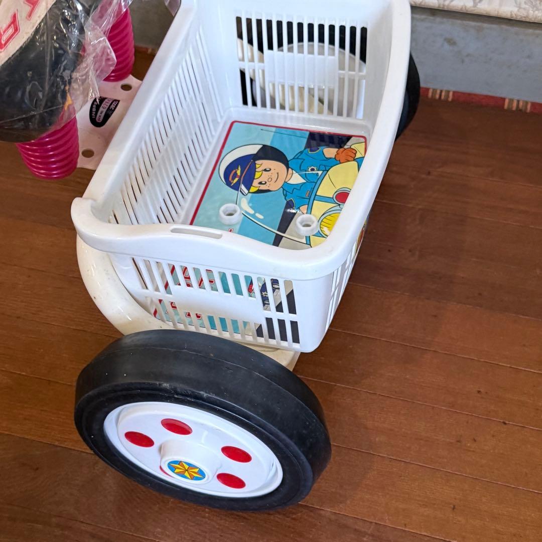 新品未使用 トッピーパトロール 三輪車 白バイ 警察 昭和 当時物 乗り物