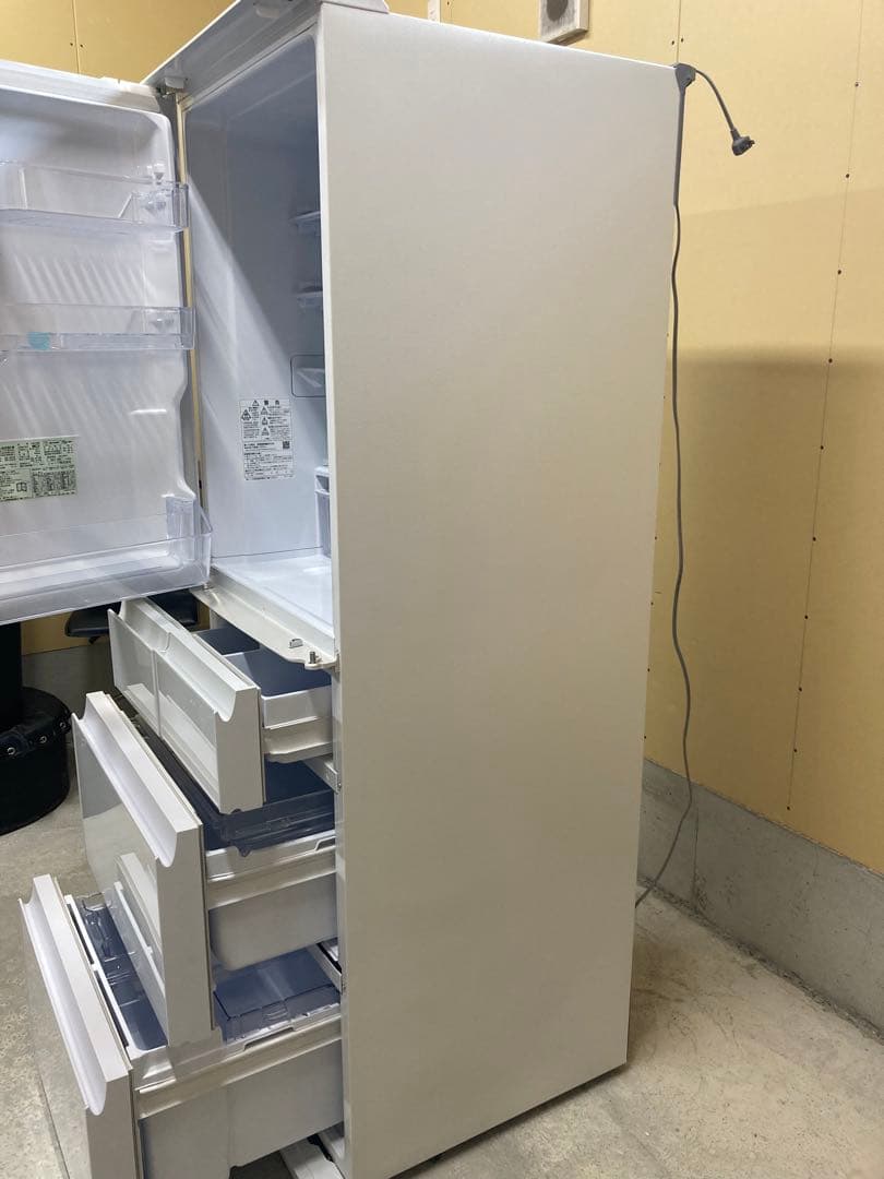 美品 どっちもドア SHARP シャープ 冷蔵庫 SJ-G451H-W 412L - メルカリ