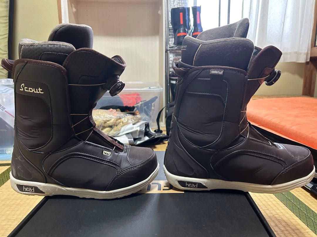 head Scout スノーボードブーツ ブラウン　27.5cm