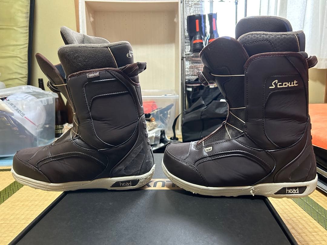 head Scout スノーボードブーツ ブラウン　27.5cm