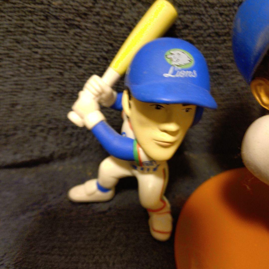 西武ライオンズ 松井稼頭央、カブレラ、松坂大輔選手 フィギュア