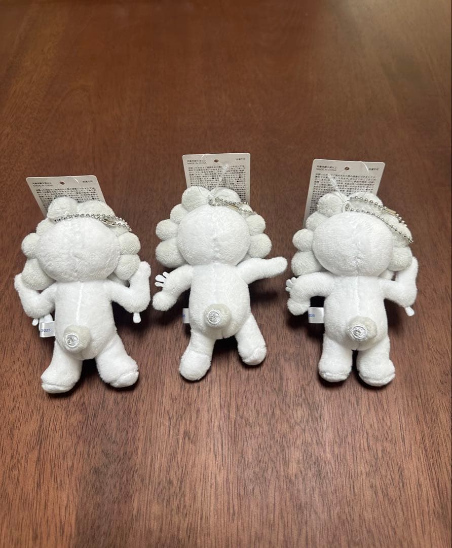 白ミャクミャク ぬいぐるみ ボールチェーンマスコット