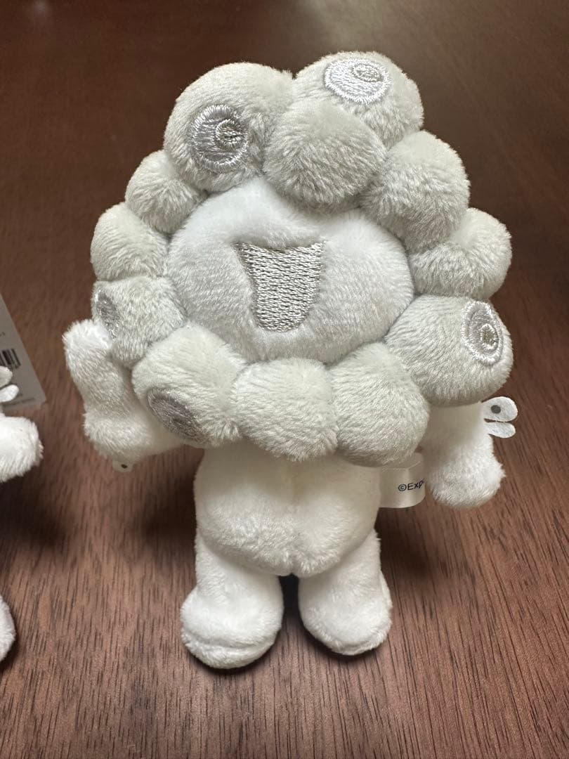 白ミャクミャク ぬいぐるみ ボールチェーンマスコット