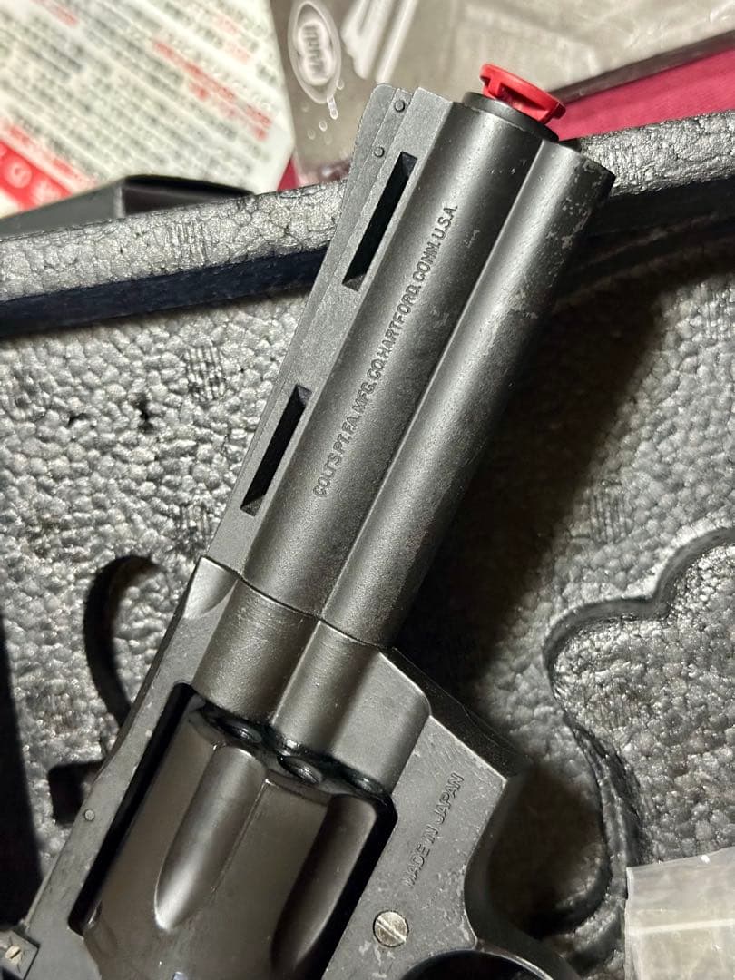 PYTHON 357 ガスガン 4インチ 東京マルイ HW ヘビーウエイト