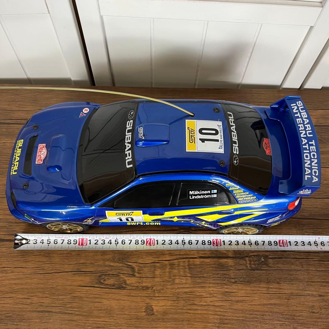 【匿名発送】SUBARU WRX STi ラジコンカー 1/10 動作品