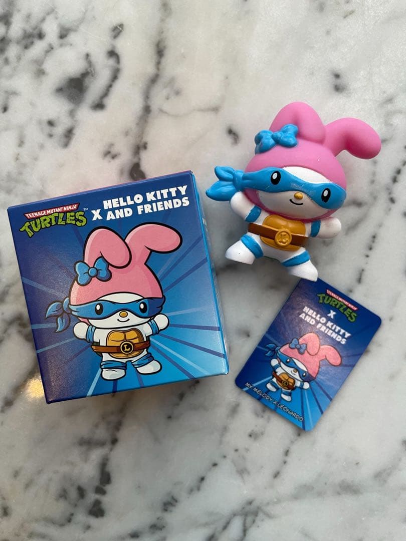 サンリオ×ミュータントタートルズ　ハッピーミールトイ　4つセット