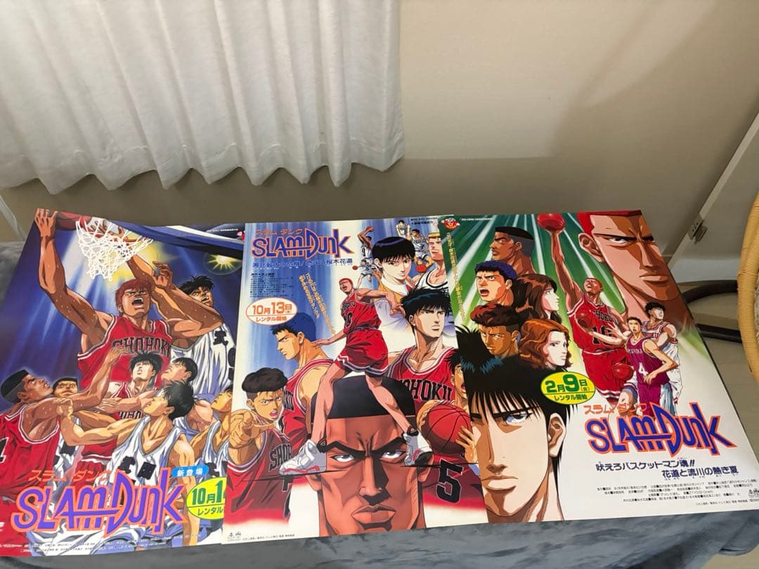 SLAM DUNK スラムダンク　販促　告知　ポスター　B2 セット Amazon.co.jp: THE FIRST SLAM DUNK B2ポスター（本ポスター