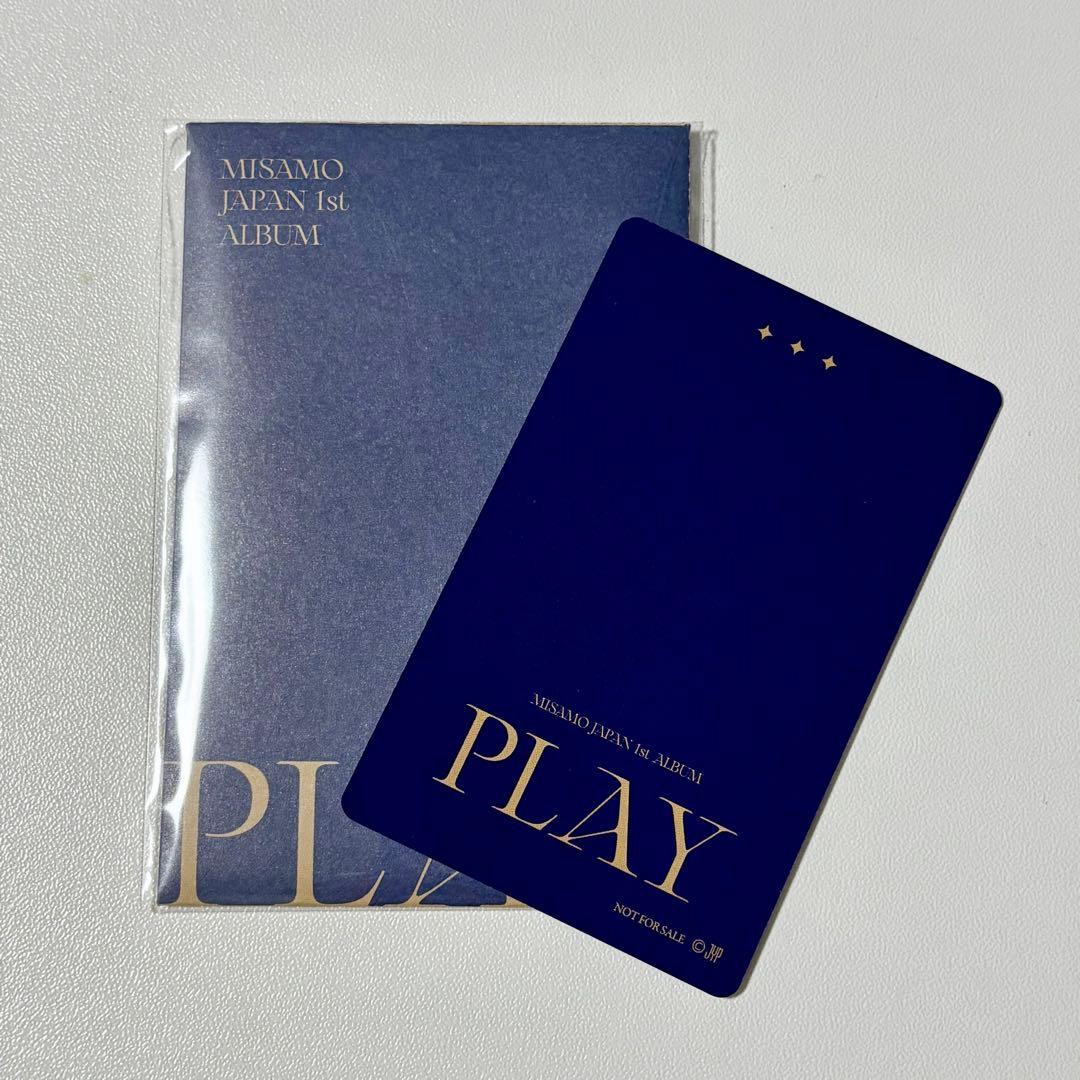 MISAMO リスニングパーティー 限定トレカ 入場者特典　サナ