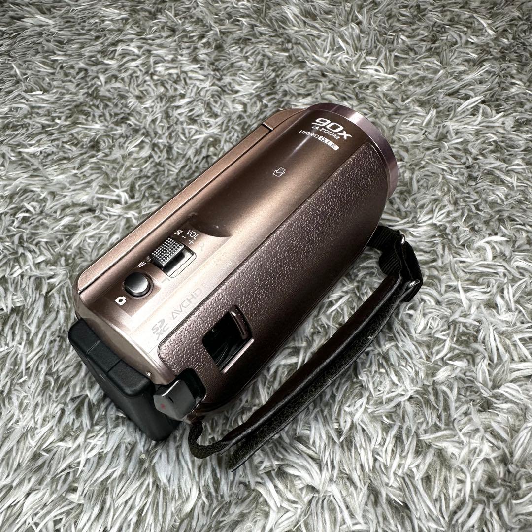 美品】Panasonic HC-V550M ビデオカメラ ピンク 動作確認済 - メルカリ