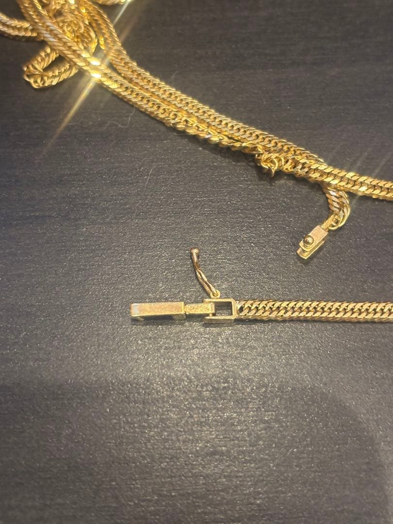 K18 喜平ネックレス　12面トリプル　12.5g 50センチ