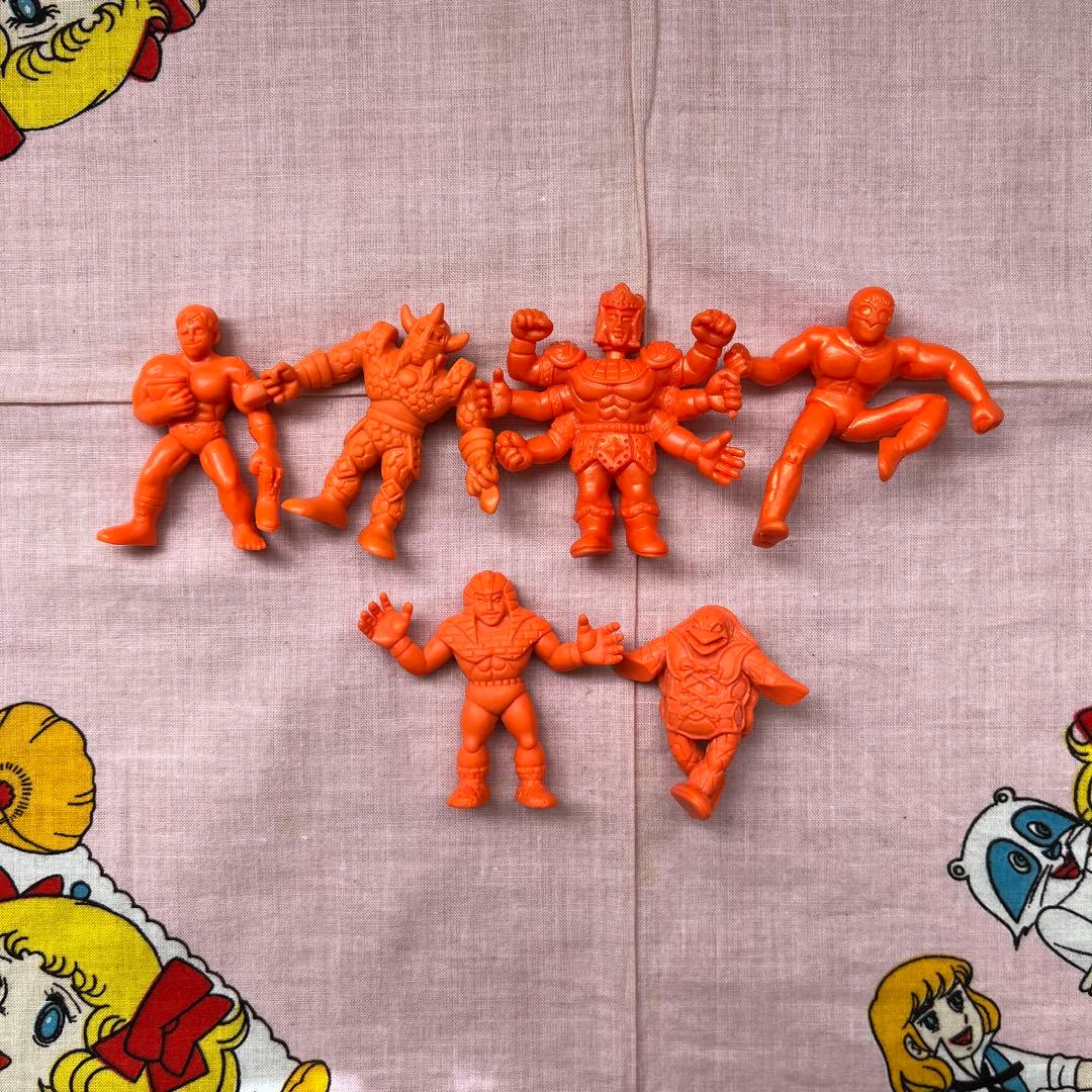 キン肉マン　キン消しオレンジバージョン