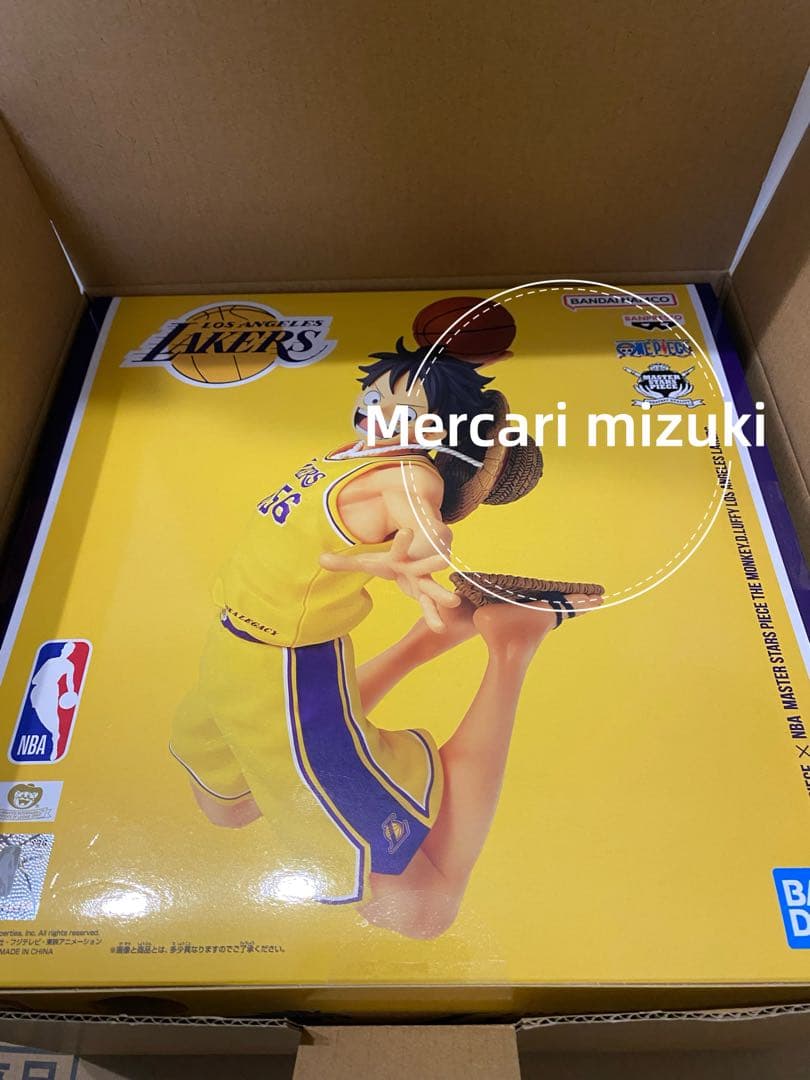 ONE PIECE レイカーズ　NBA フィギュア　ルフィ　MSP