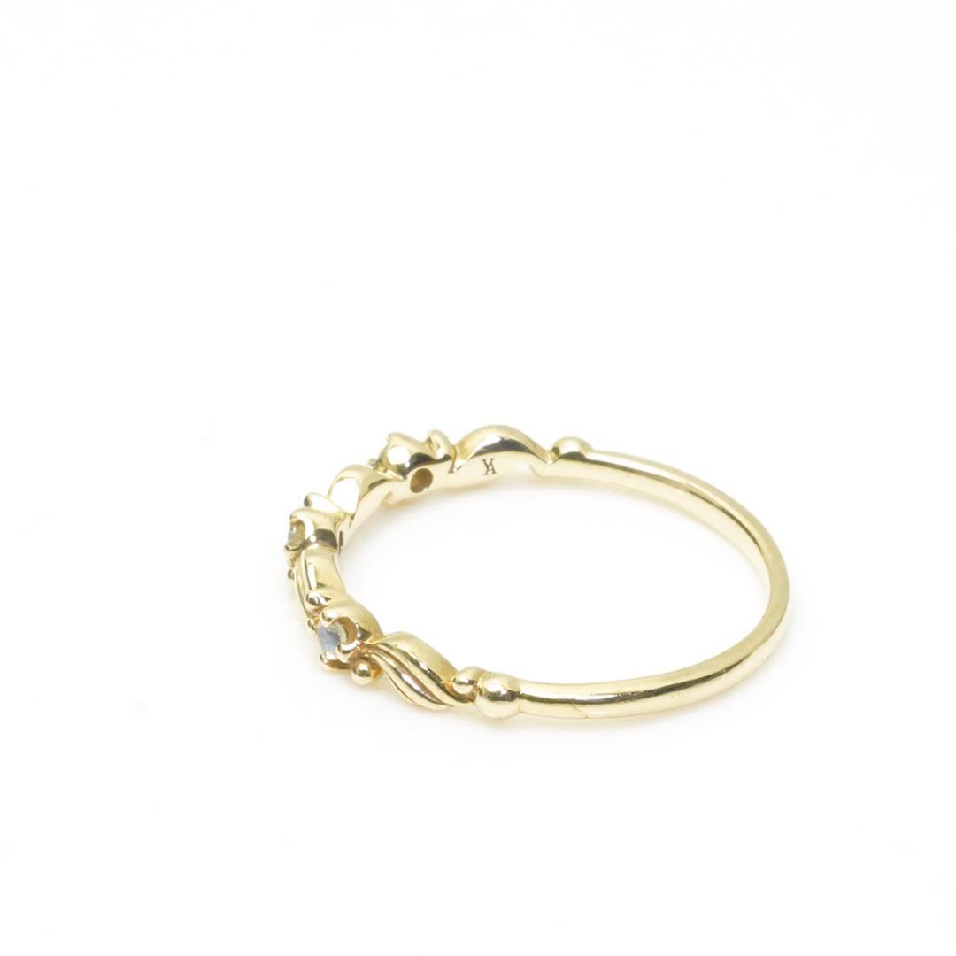 ヴァンドーム青山 K10YG クレムドーム リング 指輪 14.5号 1.4g