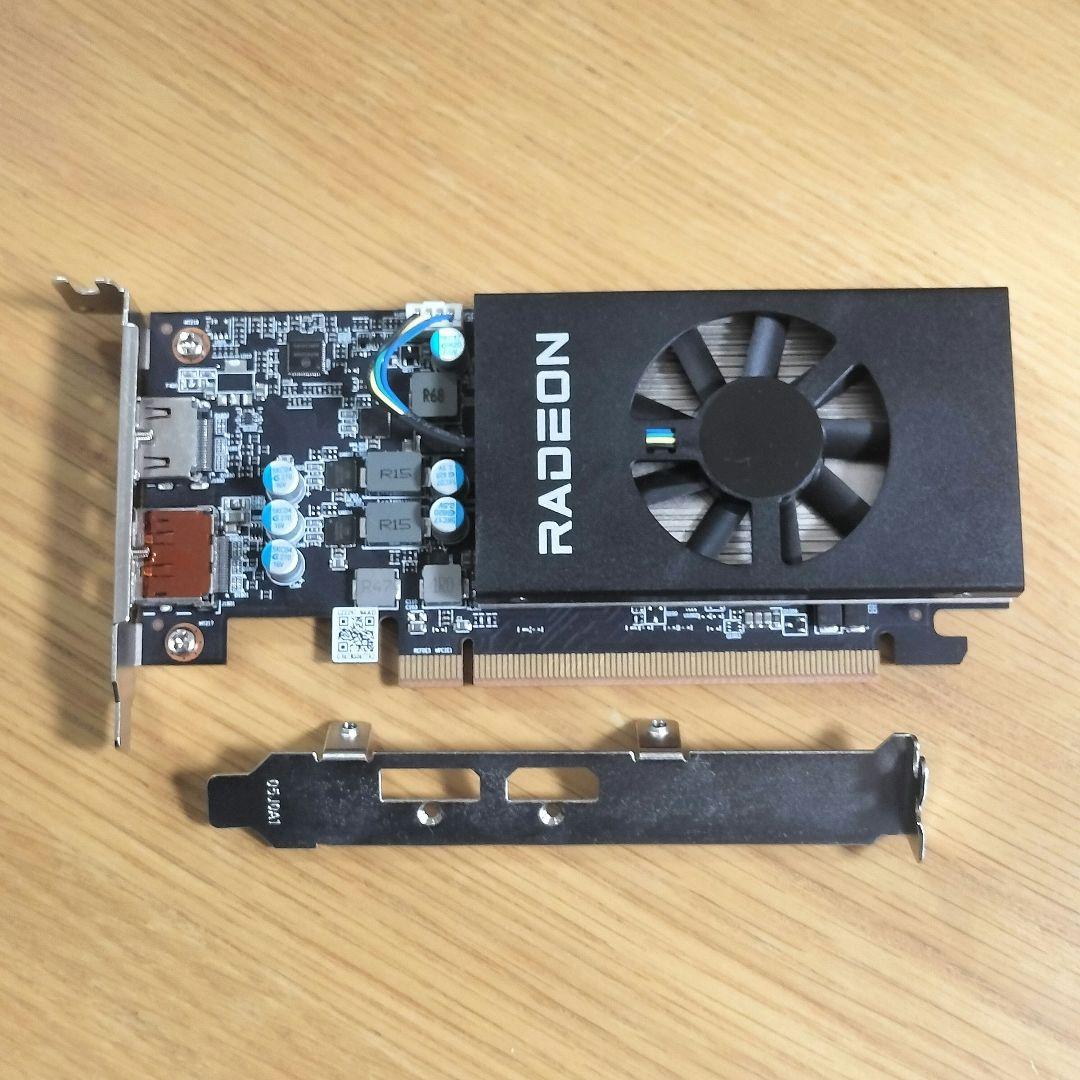 玄人志向 Radeon RX 6400 ロープロ対応 LP対応 箱なし グラボ RD-RX6400-E4GB/LP | RD-RX6400-E4GB | 玄人志向 Radeon RX 6400 搭載
