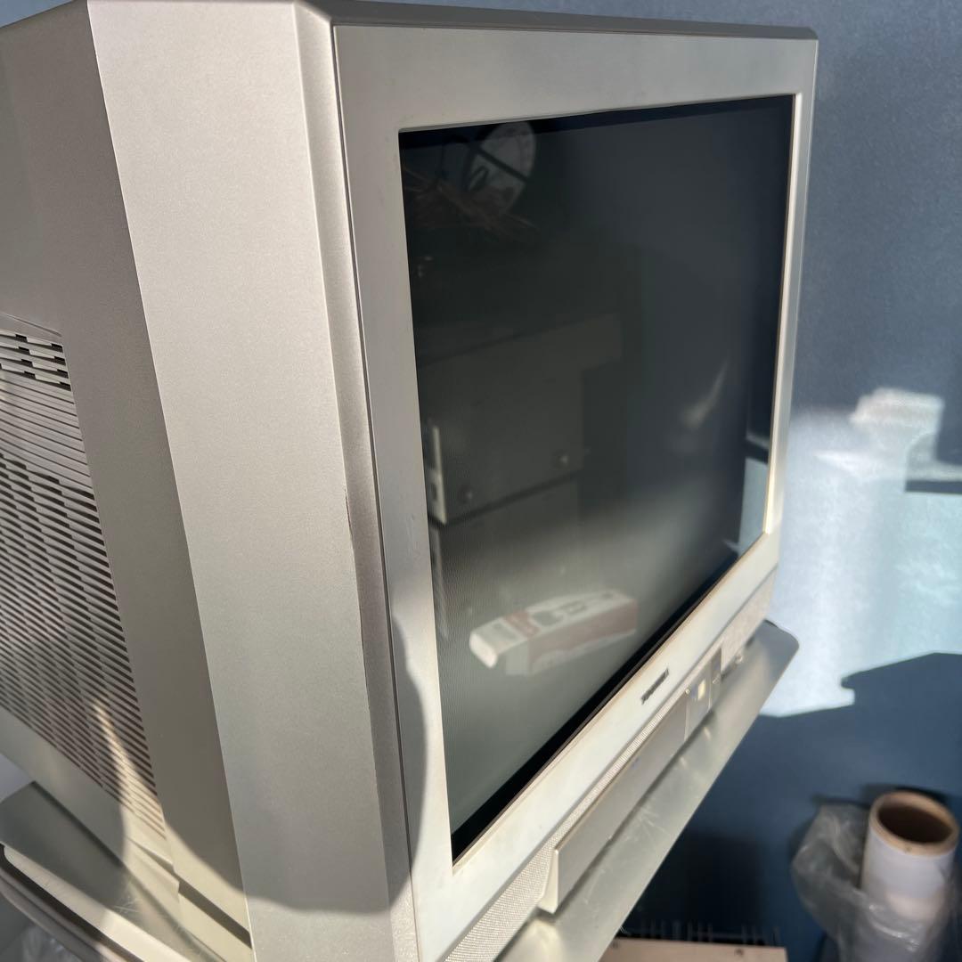 動作品】 東芝 ブラウン管テレビ 21インチ 21FFG03リモコン付き - メルカリ
