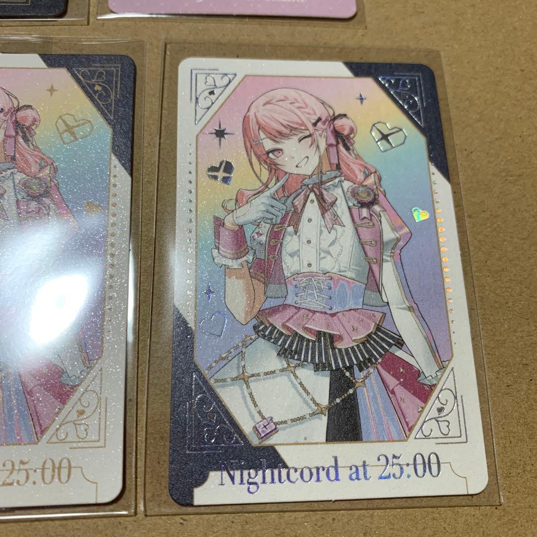 プロセカ 暁山瑞希 感謝祭グリーティングカード レアカード箔押しあり