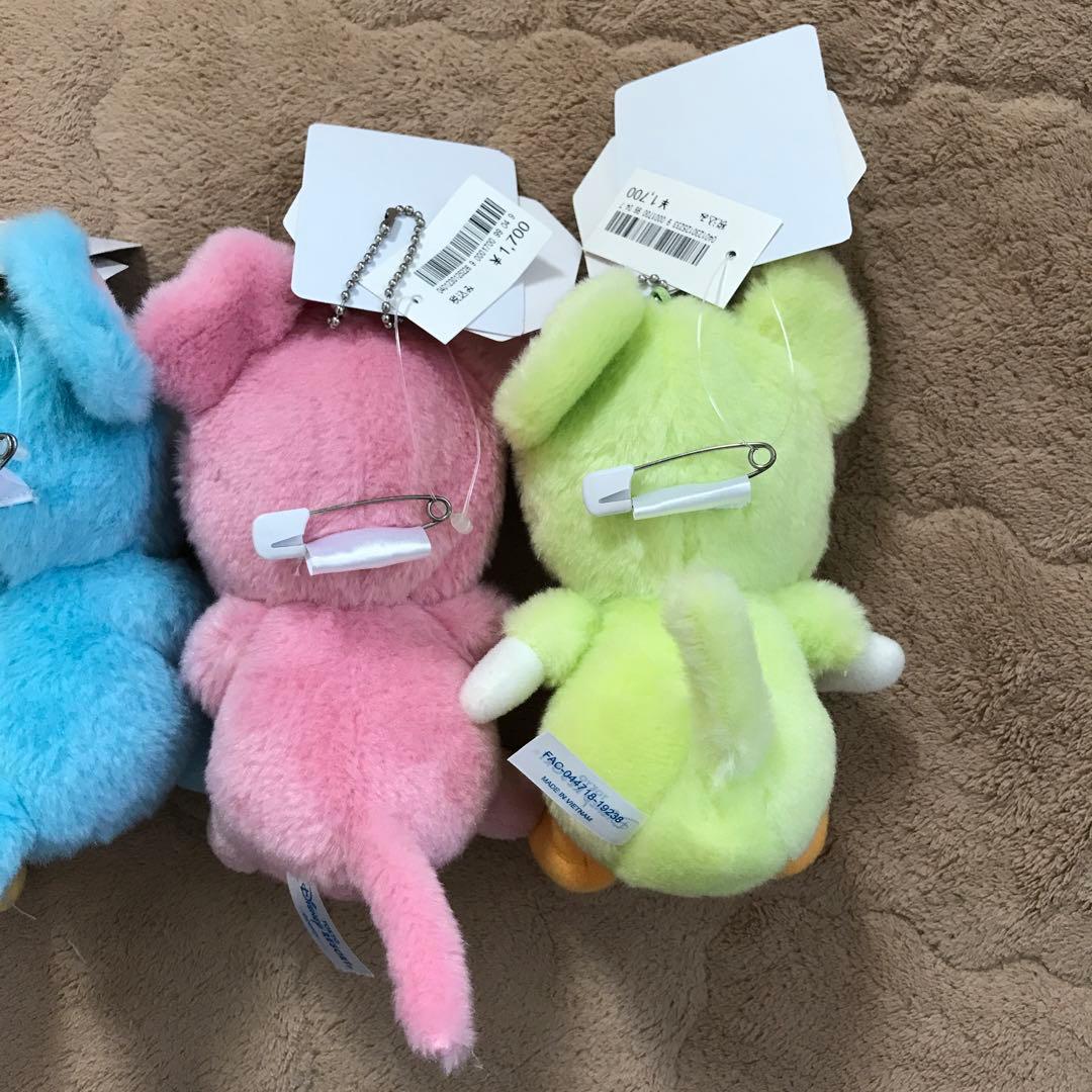 ミッキー ミニー プーさん ドナルド ぬいぐるみバッジ 干支 2020年