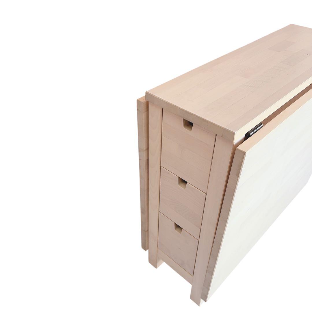 美品】 IKEA イケア ノールデン ゲートレッグテーブル 折りたたみ