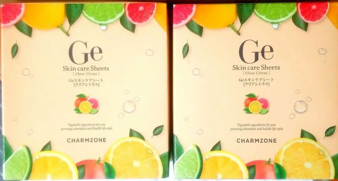 Ge スキンケアシート クリアシトラス　大容量2箱400枚セット チャームゾーンGeスキンケアシート[クリアシトラス] 400枚セット QVC