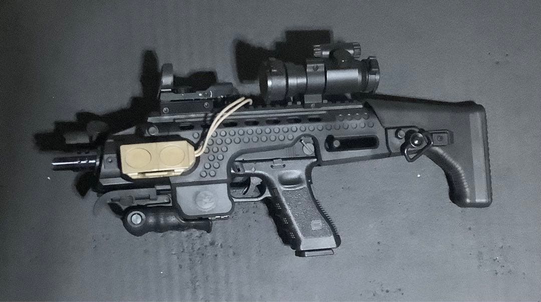 ブラックエアガン スコープ付き Specna Arms SA-S03 M40A5タイプ スナイパーライフル スコープ