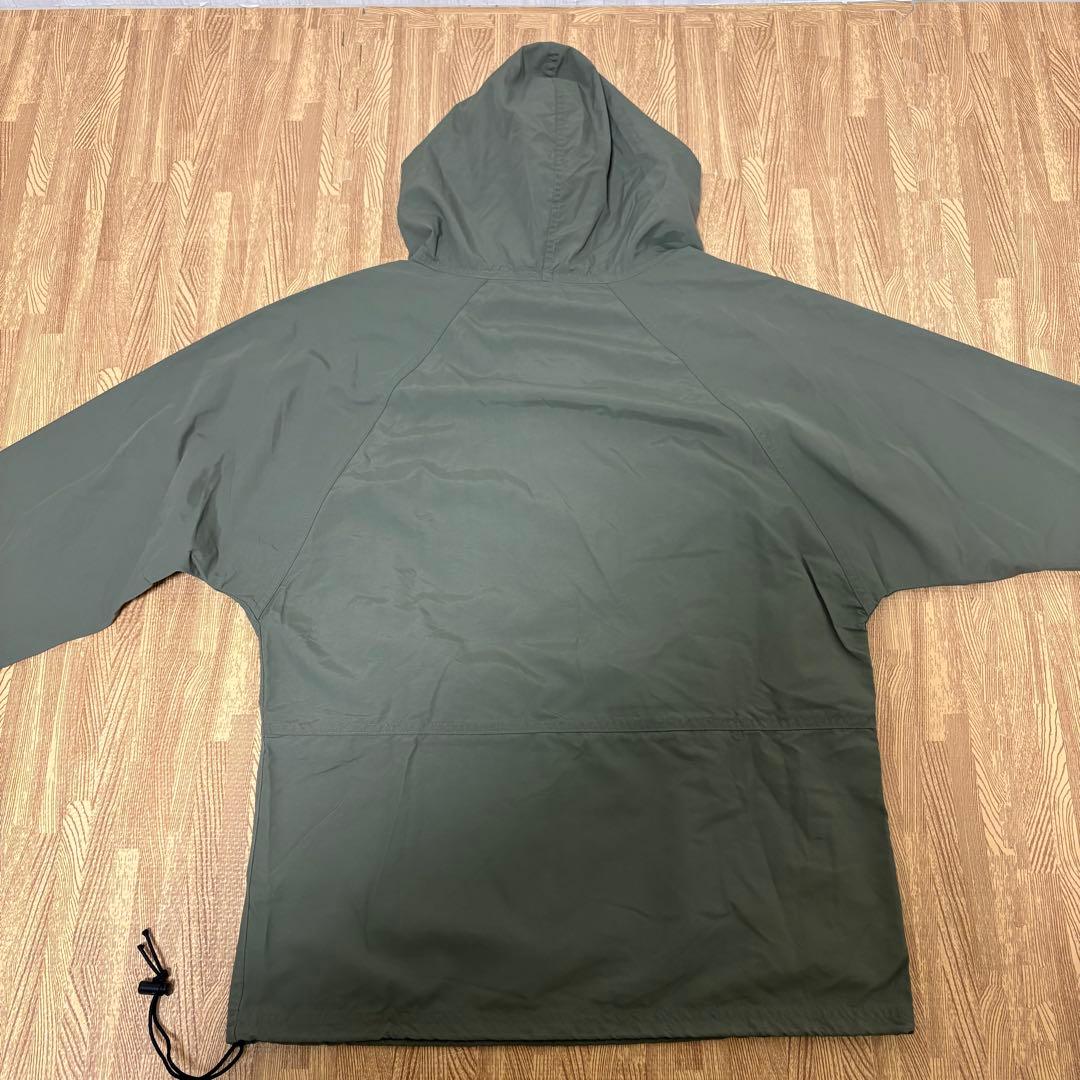 90s L.L.Bean ナイロン アノラックパーカー カーキー サイズS