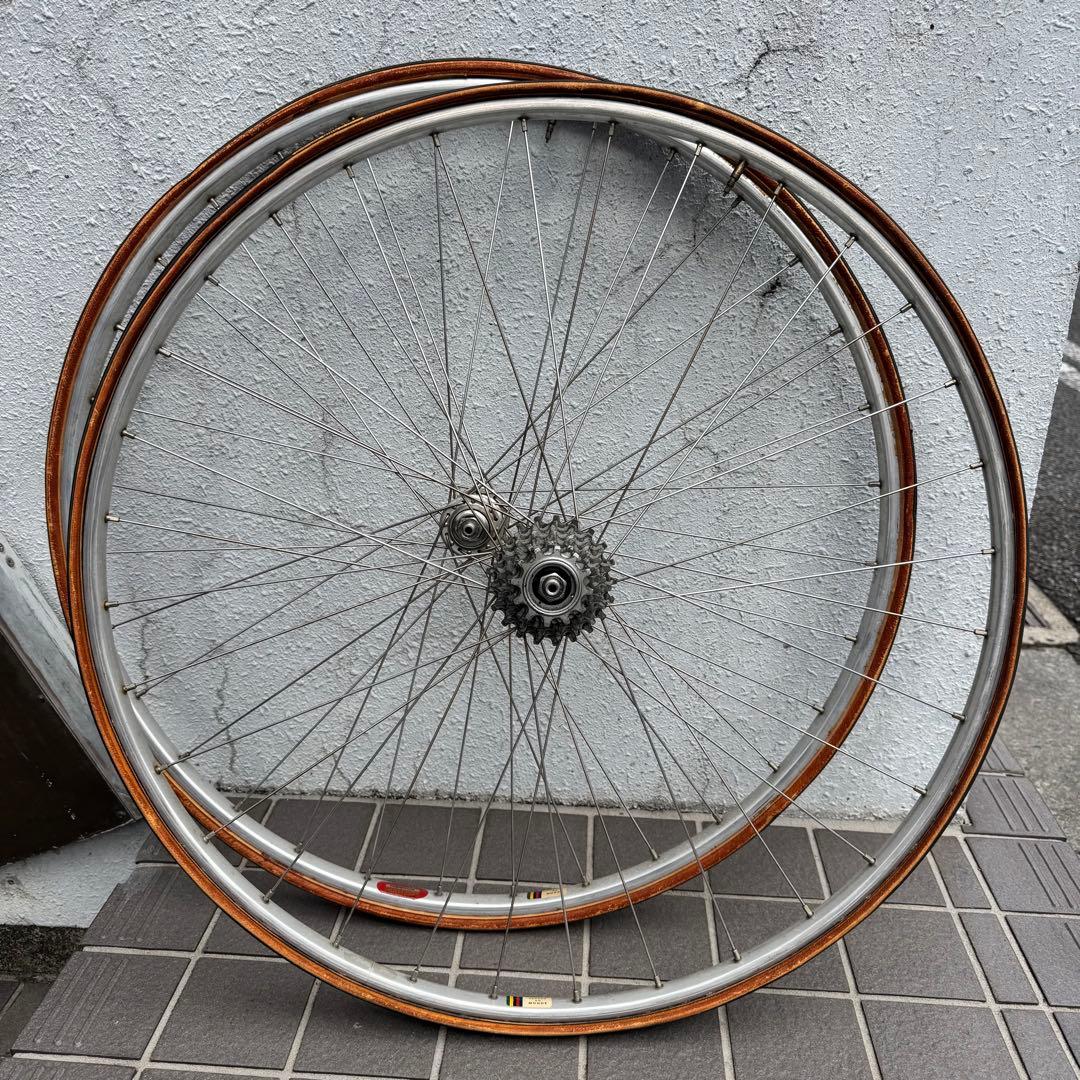 スーパーチャンピオン+サンツアー チューブラーホイール前後セット Dragon50 チューブラーホイールセット | TRISPORTS