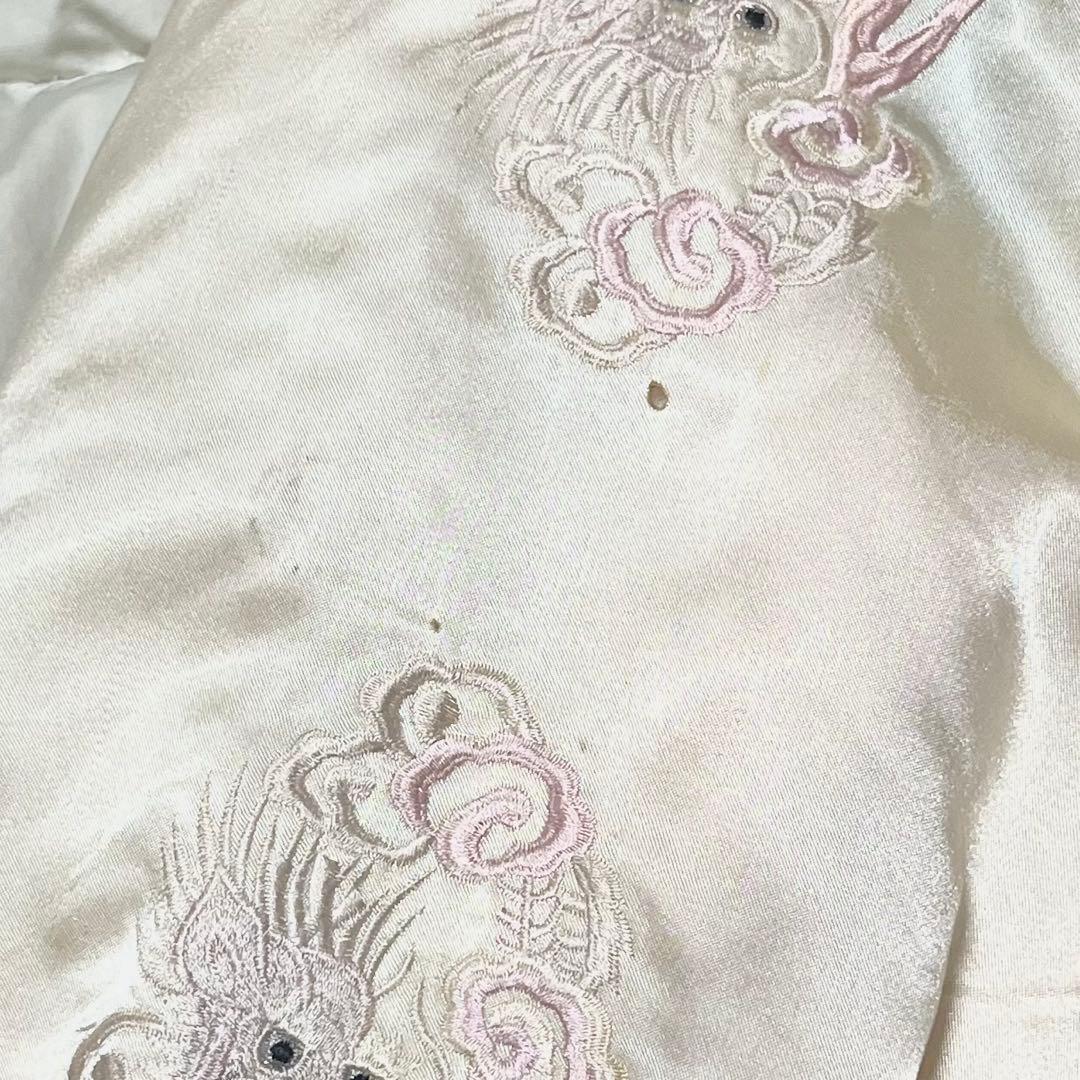 希少】第11空挺師団 仙台駐留 横須賀ジャンパー 龍 サテン スカジャン