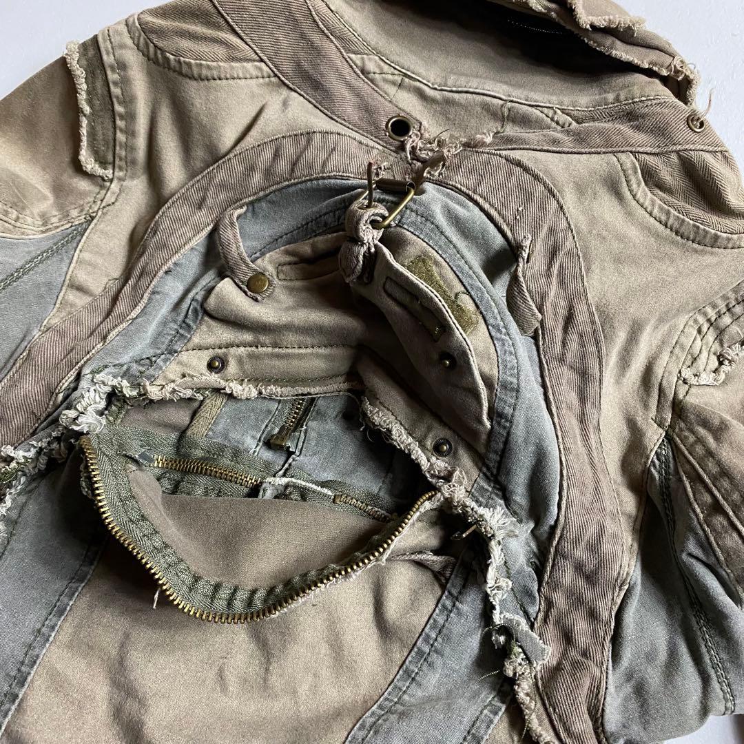 90's ギミック ジャケット フェアリーグランジ Y2K マクブリング