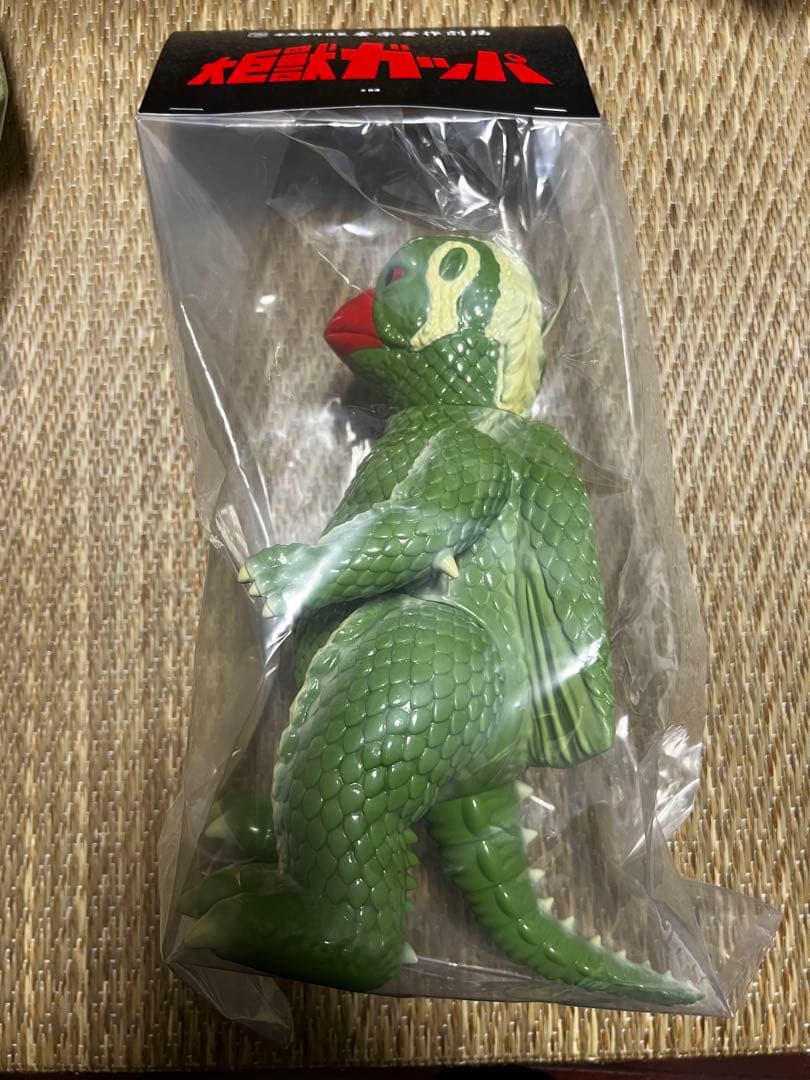 大巨獣ガッパ　3体セット　雄　雌　子　安楽安作　メディコムトイ