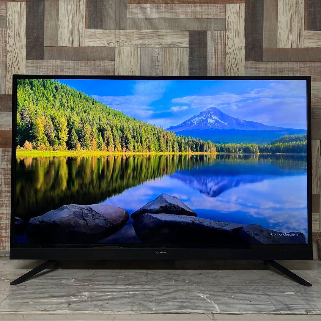 全国送料込❣️MAXZEN50型地デジBSCSチューナゲームモード外付HDD対応