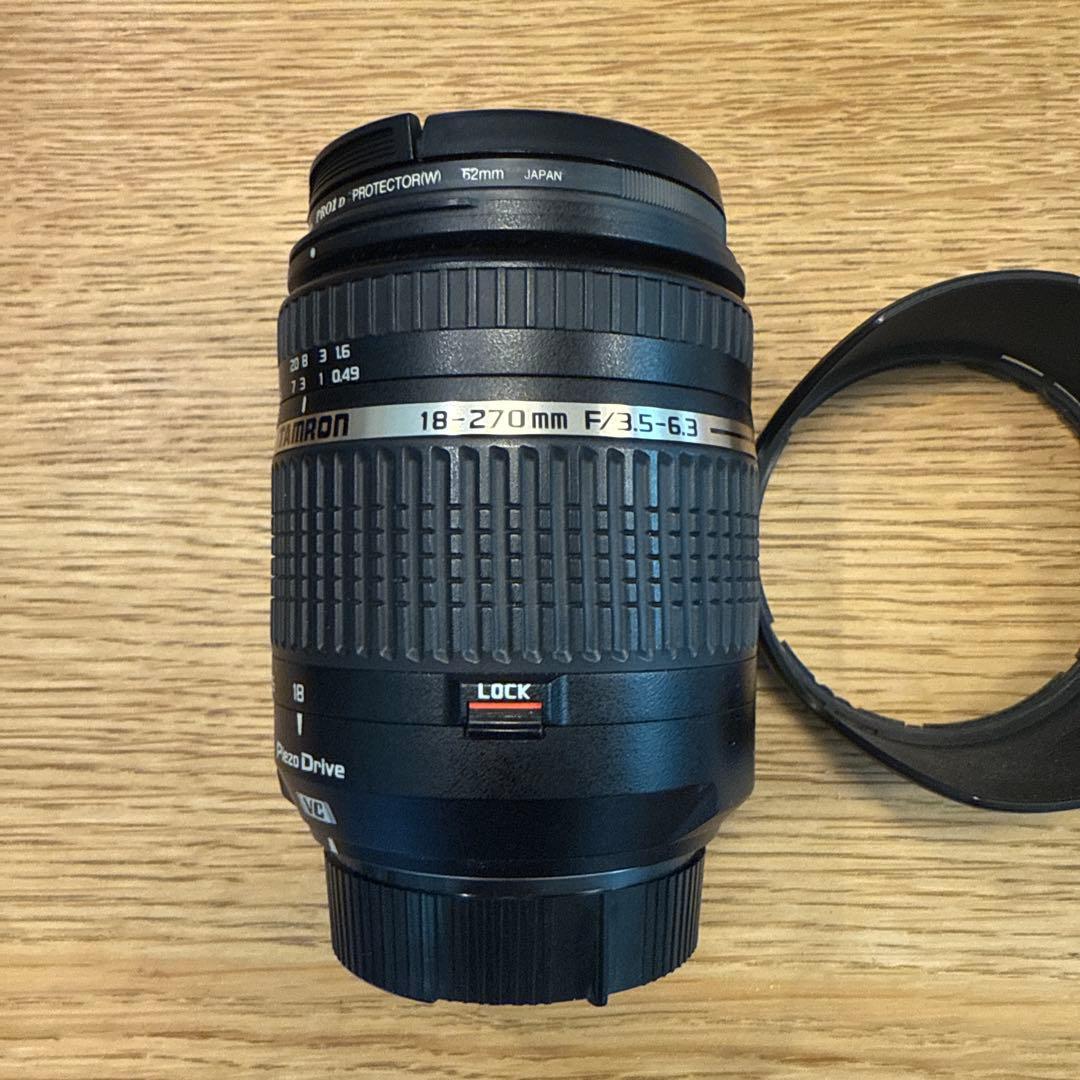 TAMRON 18-270mm F/3.5-6.3 ズームレンズ　ニコンマウント