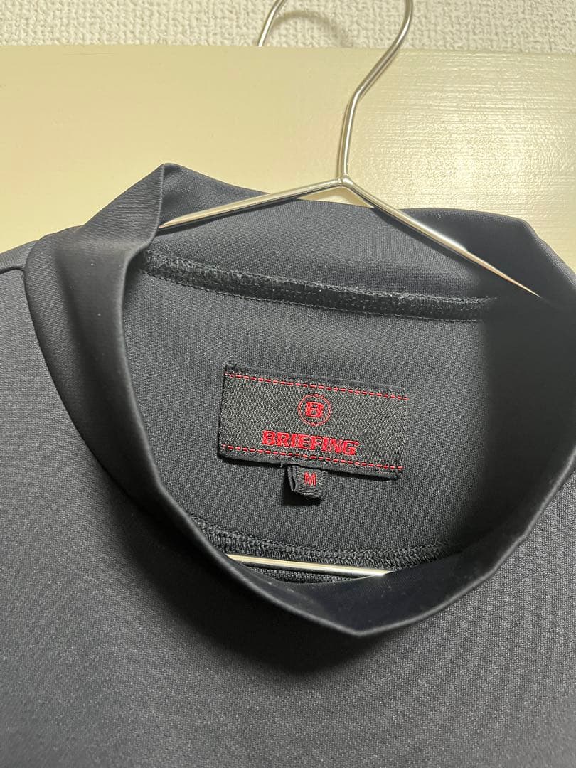 BRIEFING GOLF 半袖モックネック Tシャツ Mの通販はau PAY マーケット