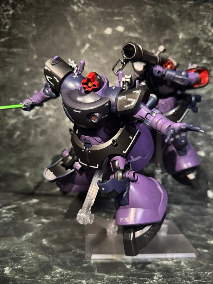 ジークアクス　HG ドム ガイア機　オルテガ機 塗装完成品　ガンプラ