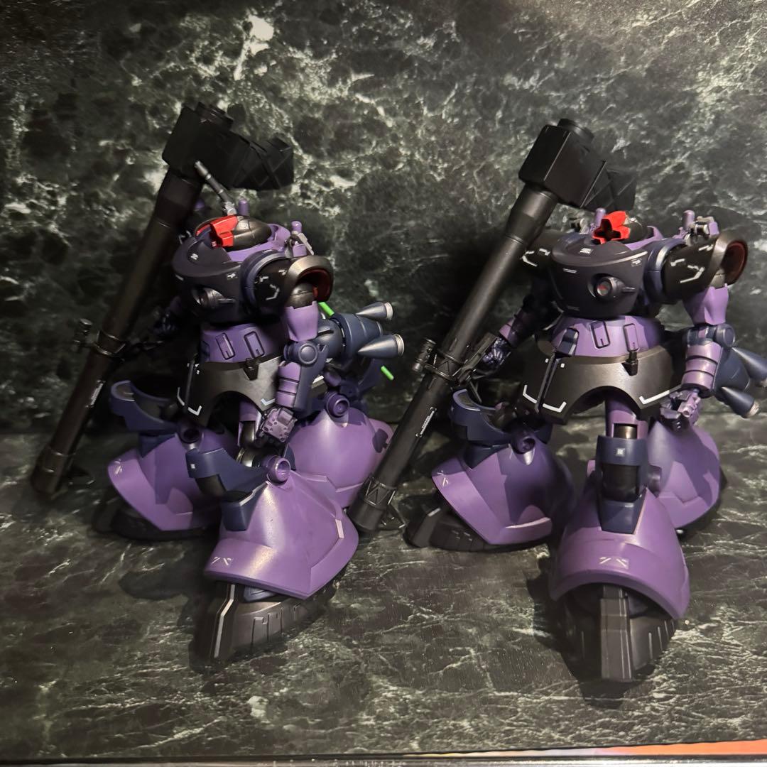 ジークアクス　HG ドム ガイア機　オルテガ機 塗装完成品　ガンプラ