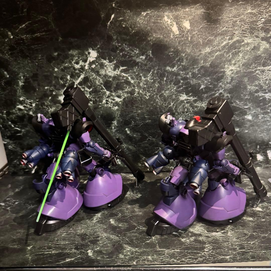 ジークアクス　HG ドム ガイア機　オルテガ機 塗装完成品　ガンプラ