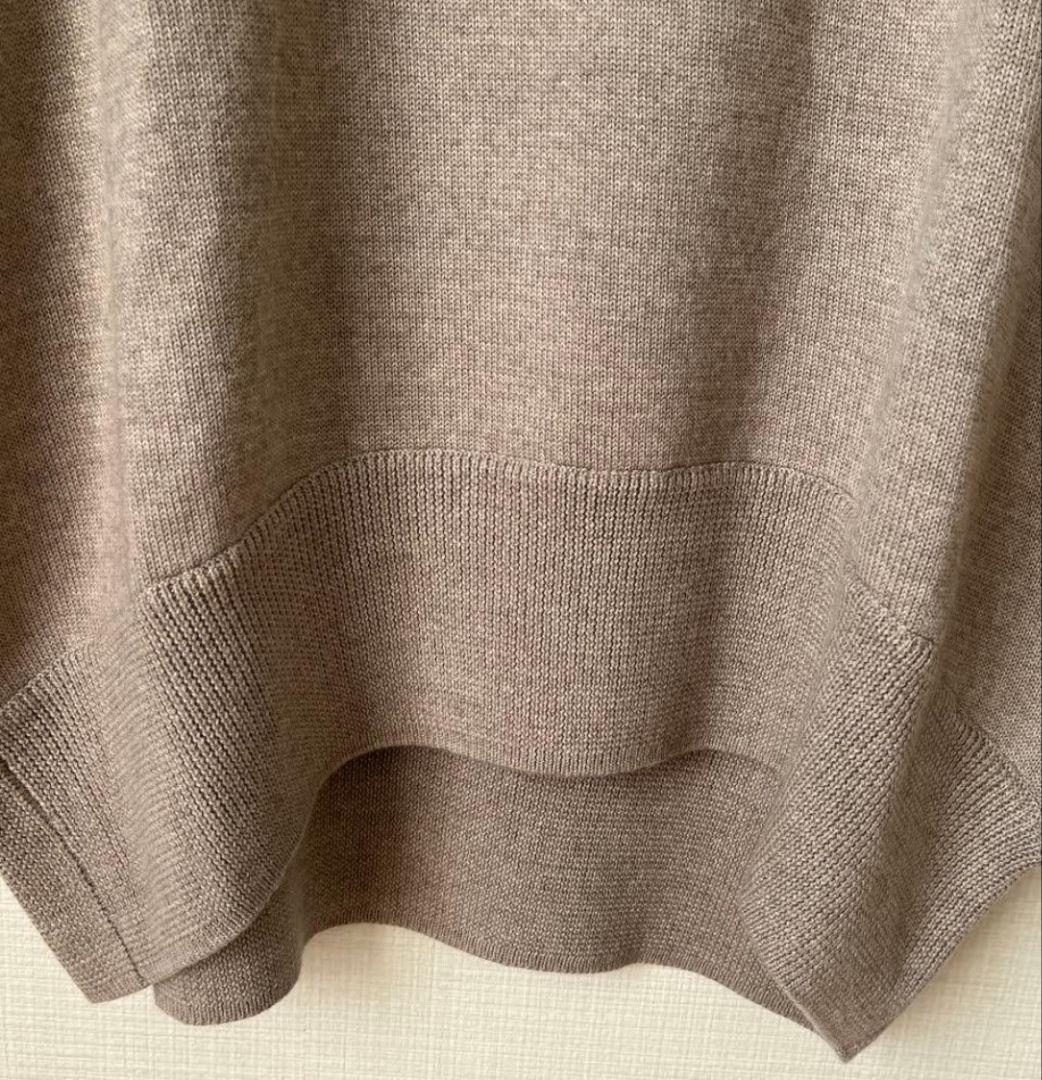 最終値下げEVERYDAY I LIKE ベージュ オーバーサイズニット - メルカリ