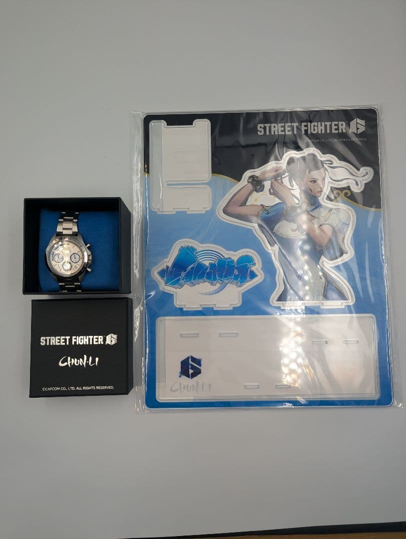 ［未使用］SEIKO ストリートファイター6 春麗 コラボモデル 2000台限定 セイコーと『ストリートファイター6』がコラボ【春麗、キャミィ